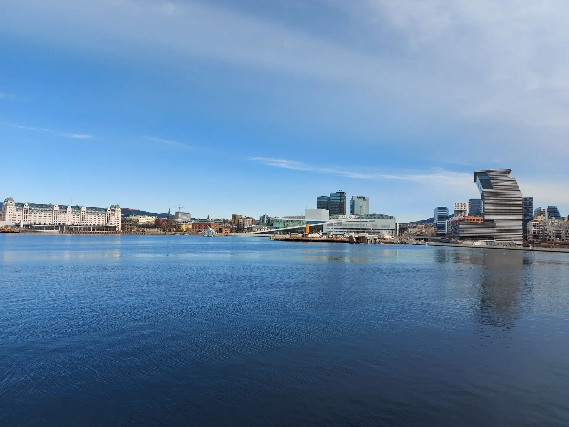 Oslo sett fra fjorden